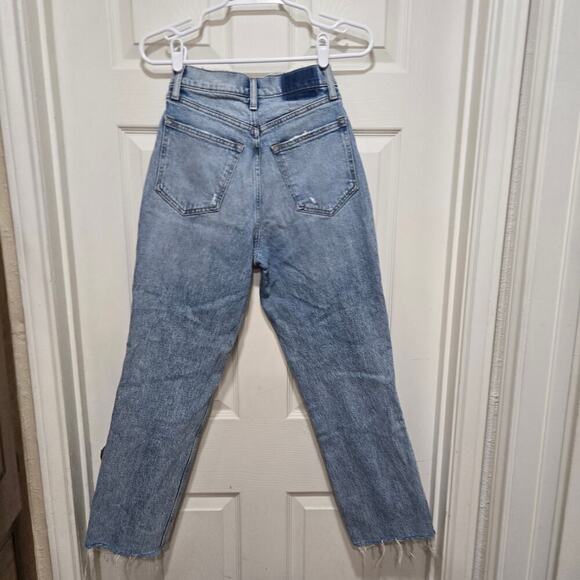 Abercrombie and fitch jeans women's size 27S 4S blue the 90s curve love ultra - Picture 10 of 10